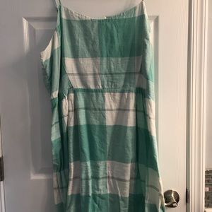 Plaid a-line Old Navy dress